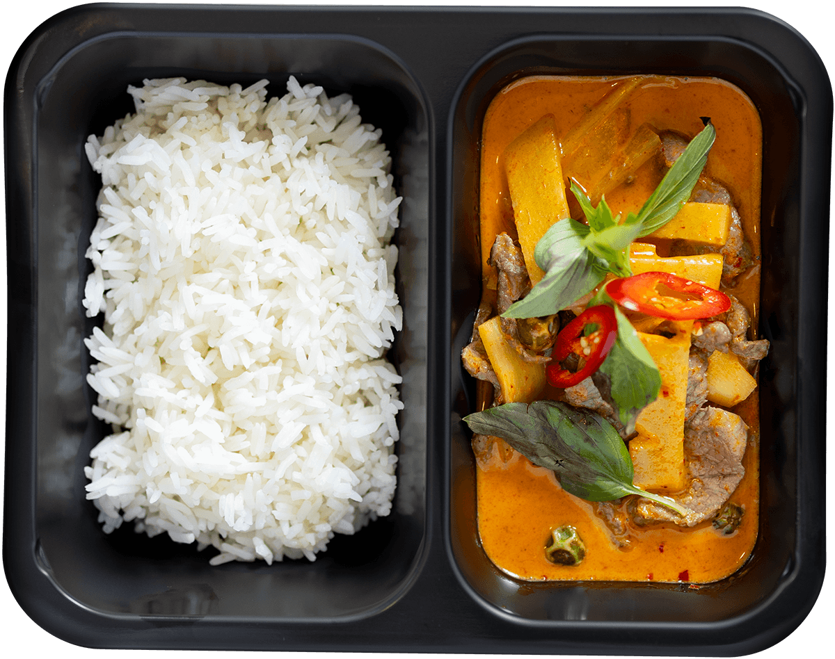 Boeuf Curry rouge
